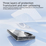 ABEEL for Samsung Galaxy Z Fold8 Magnetic Case Clear PC Anti Scratch Phone Cover