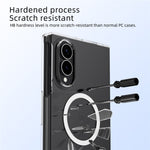 ABEEL for Samsung Galaxy Z Fold8 Magnetic Case Clear PC Anti Scratch Phone Cover