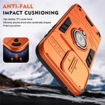 Samsung Galaxy A27 5G-skal Slide Camshield Stöd PC + TPU mobilskal