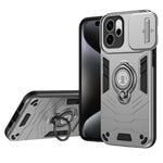 Oppo Reno15 F 5G / Reno14 F 5G Skal Slide Camshield Stativ PC + TPU mobilskal