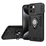Oppo Reno15 F 5G / Reno14 F 5G Skal Slide Camshield Stativ PC + TPU mobilskal