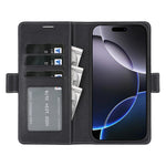 For iPhone 16 Plus Magnetic Case Detachable 2 in 1 Leather Wallet Phone Cover
