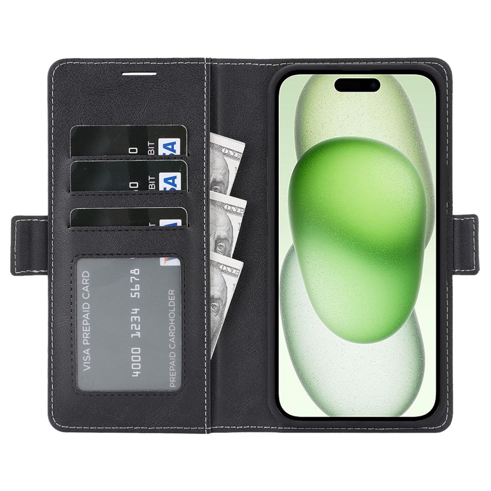 For iPhone 14 Magnetic Case Detachable 2 in 1 Leather Wallet Phone Cover