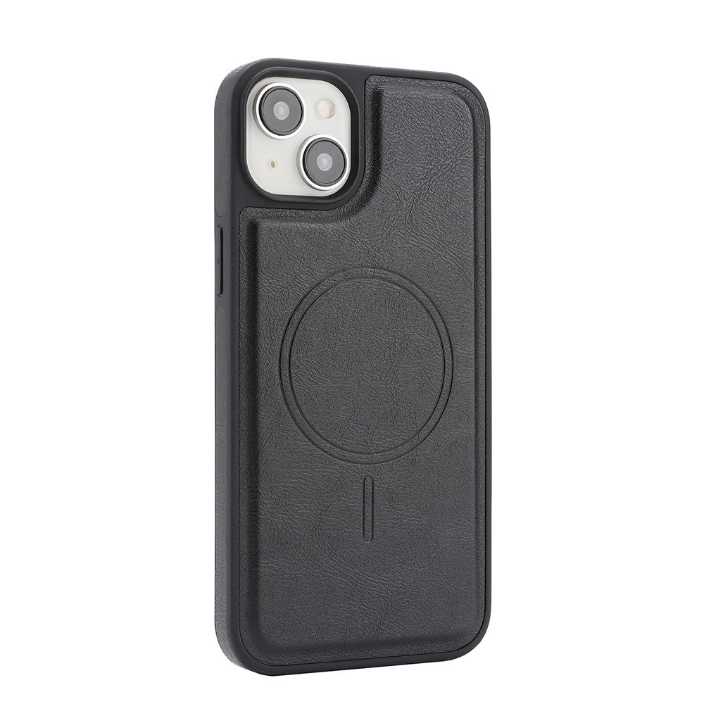 For iPhone 14 Magnetic Case Detachable 2 in 1 Leather Wallet Phone Cover