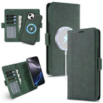 For iPhone 14 Magnetic Case Detachable 2 in 1 Leather Wallet Phone Cover