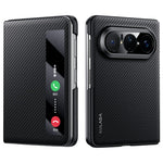 SULADA For Huawei Pura X Max Magnetic Case View Window Leather Phone Cover with Auto Wake / Sleep