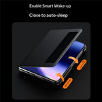SULADA For Huawei Pura X Max Magnetic Case View Window Leather Phone Cover with Auto Wake / Sleep