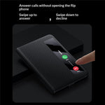 SULADA For Huawei Pura X Max Magnetic Case View Window Leather Phone Cover with Auto Wake / Sleep