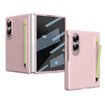 Til Samsung Galaxy Z Fold8 cover Hard PC Telefoncover med hærdet glasfilm og stylus