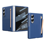 Til Samsung Galaxy Z Fold8 cover Hard PC Telefoncover med hærdet glasfilm og stylus