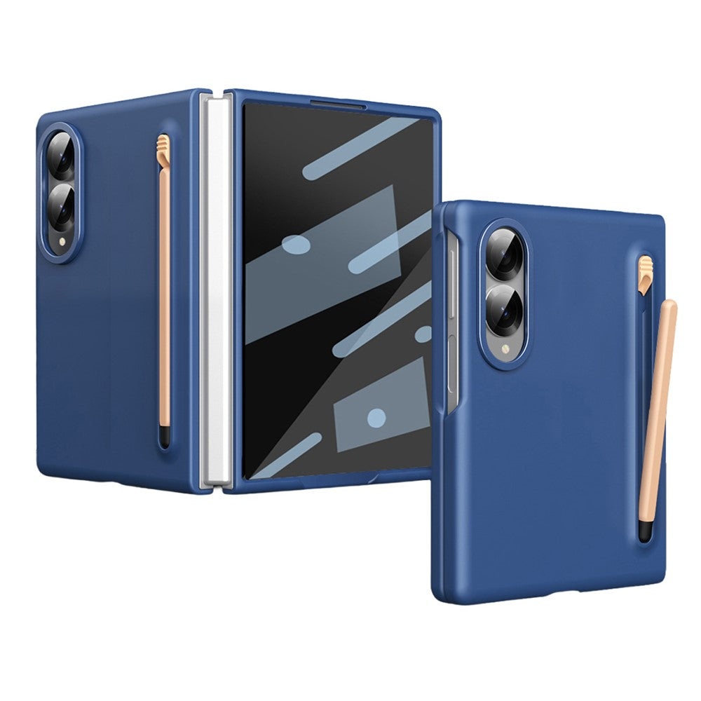 Til Samsung Galaxy Z Fold8 cover Hard PC Telefoncover med hærdet glasfilm og stylus