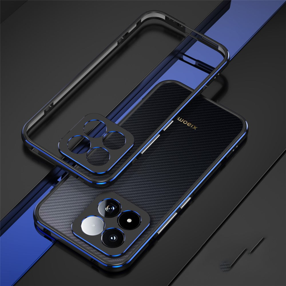 Xiaomi 17 Max-bumpercover med metalramme og beskyttelse af kameralinsen