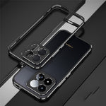 For Xiaomi 17 Max Bumper Case Metal Frame Phone Cover with Camera Lens Guard