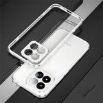 For Xiaomi 17 Max Bumper Case Metal Frame Phone Cover with Camera Lens Guard