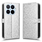 For Xiaomi 17T Pro Wallet Case Dot Pattern Imprint PU Leather Phone Cover with Wrist Strap