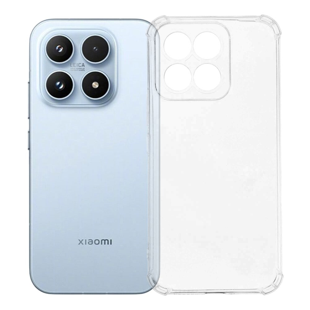 Xiaomi 17 Max TPU-skal förstärkta hörn fallsäkert mobilskydd