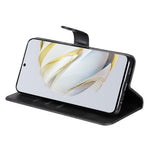 Calf Texture PU Leather Phone Case for Huawei nova 10 SE 4G, Zipper Pocket Stand Wallet Full Protection Cover