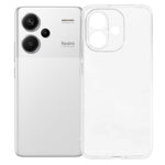 For Xiaomi Redmi Note 17 4G (Global) / Note 17 5G (Global) / Note 17 (India / China) 5G Back Cover Ultra Thin Flexible TPU Clear Phone Case