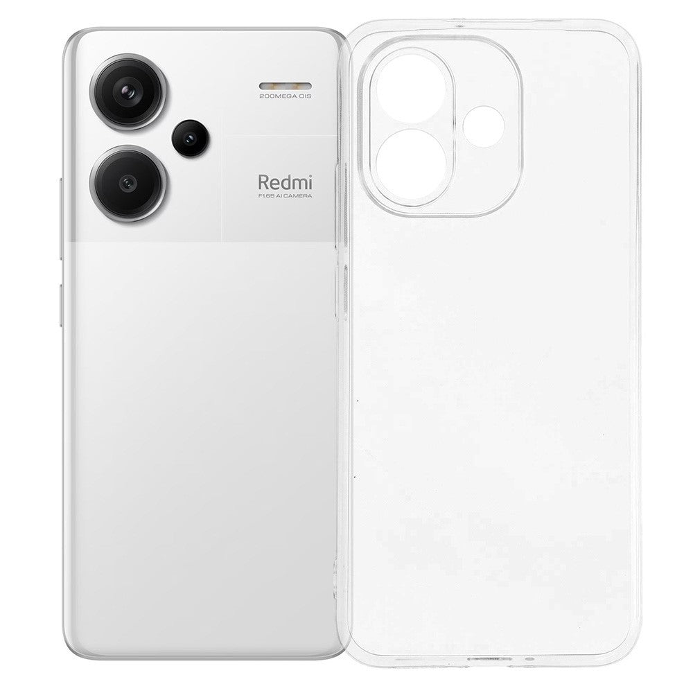 For Xiaomi Redmi Note 17 4G (Global) / Note 17 5G (Global) / Note 17 (India / China) 5G Back Cover Ultra Thin Flexible TPU Clear Phone Case