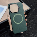 For Xiaomi 17T Magnetic Case Litchi Texture PU Leather + TPU Phone Back Cover