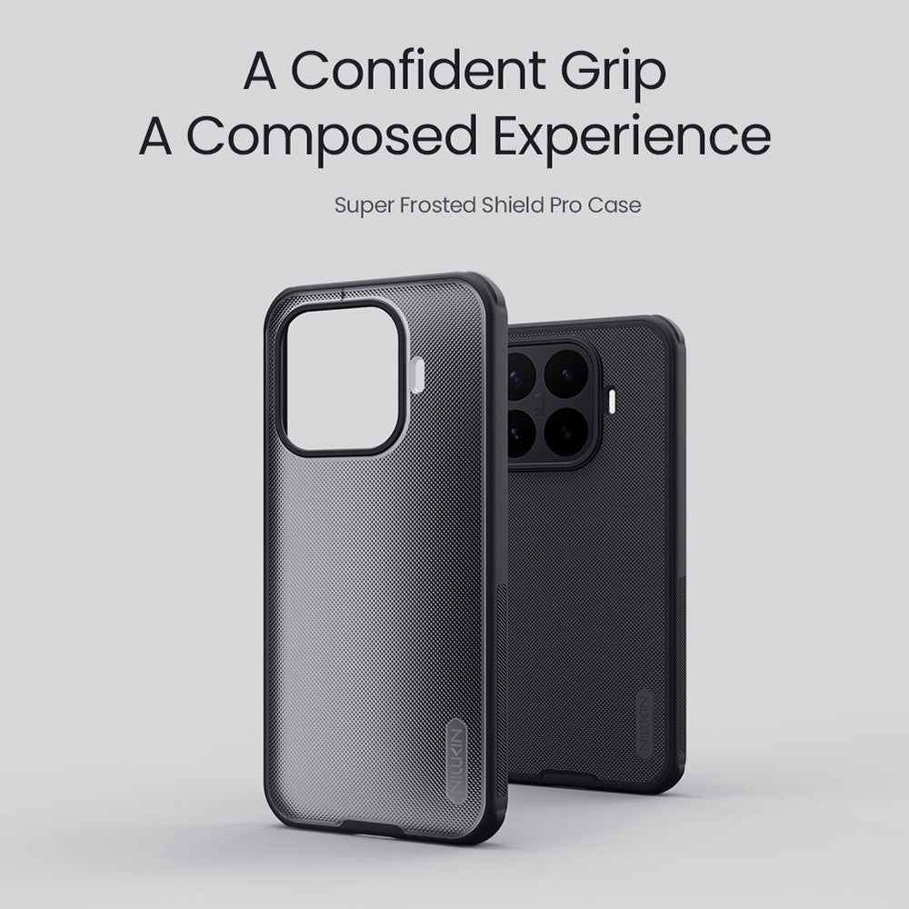 NILLKIN Frosted Shield Pro For Xiaomi 17T Case Matte PC + TPU Phone Cover