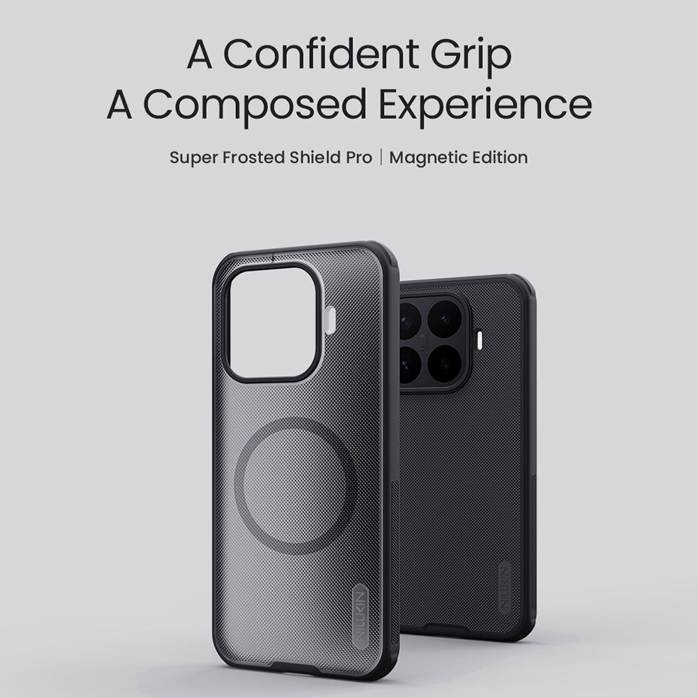 NILLKIN Frosted Shield Pro for Xiaomi 17T Magnetic Case PC + TPU Phone Cover