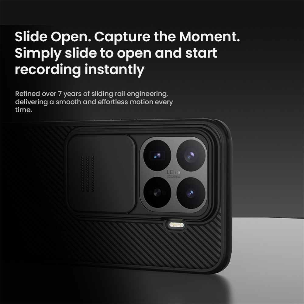 NILLKIN Camshield Pro Series For Xiaomi 17T Pro Case PC + TPU Phone Cover with Camera Slider