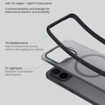 NILLKIN Frosted Shield Pro for Xiaomi 17T Pro Magnetic Case PC + TPU Phone Cover