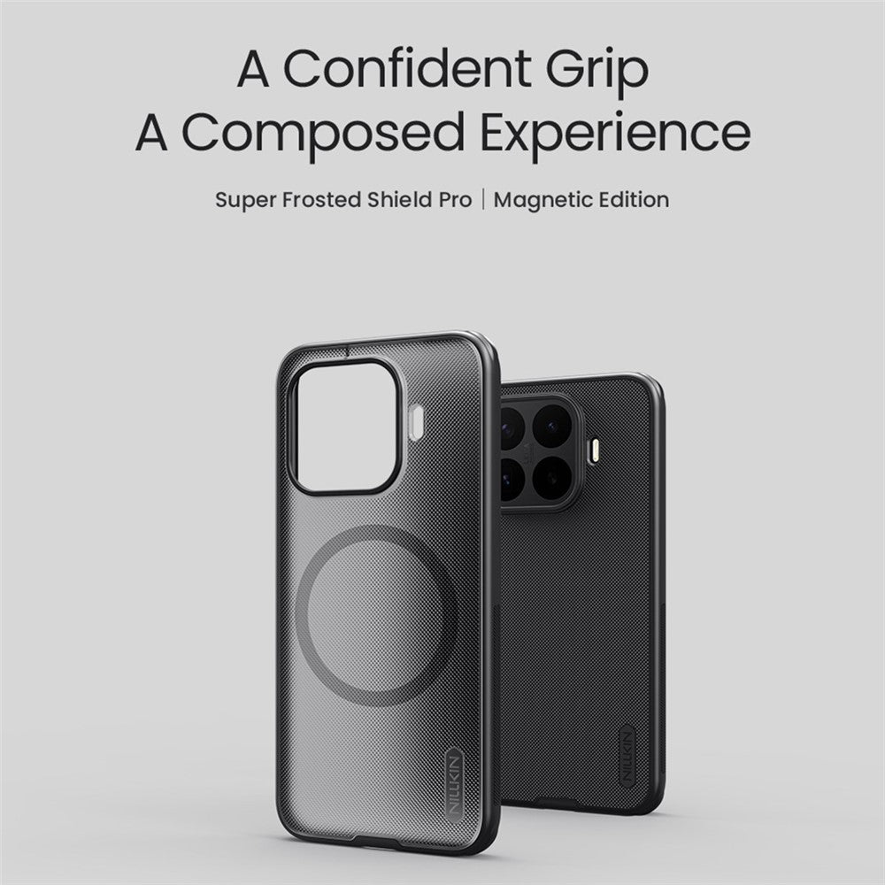 NILLKIN Frosted Shield Pro for Xiaomi 17T Pro Magnetic Case PC + TPU Phone Cover