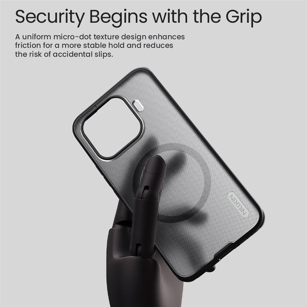 NILLKIN Frosted Shield Pro for Xiaomi 17T Pro Magnetic Case PC + TPU Phone Cover