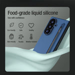 NILLKIN Flex Pure Fold Cover til Samsung Galaxy Z Fold8 Ultra Silikone + PC-telefoncover med styluspen