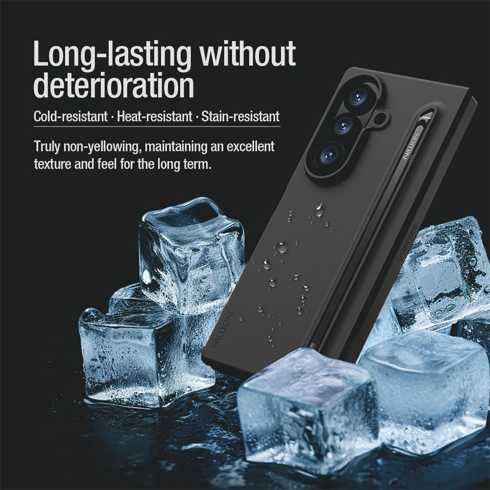 NILLKIN Flex Pure Fold Cover til Samsung Galaxy Z Fold8 Ultra Silikone + PC-telefoncover med styluspen