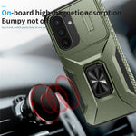Til Samsung Galaxy A27 5G Etui Camshield Kickstand TPU + PC Anti-Skrid Telefoncover