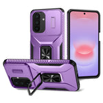 Til Samsung Galaxy A27 5G Etui Camshield Kickstand TPU + PC Anti-Skrid Telefoncover