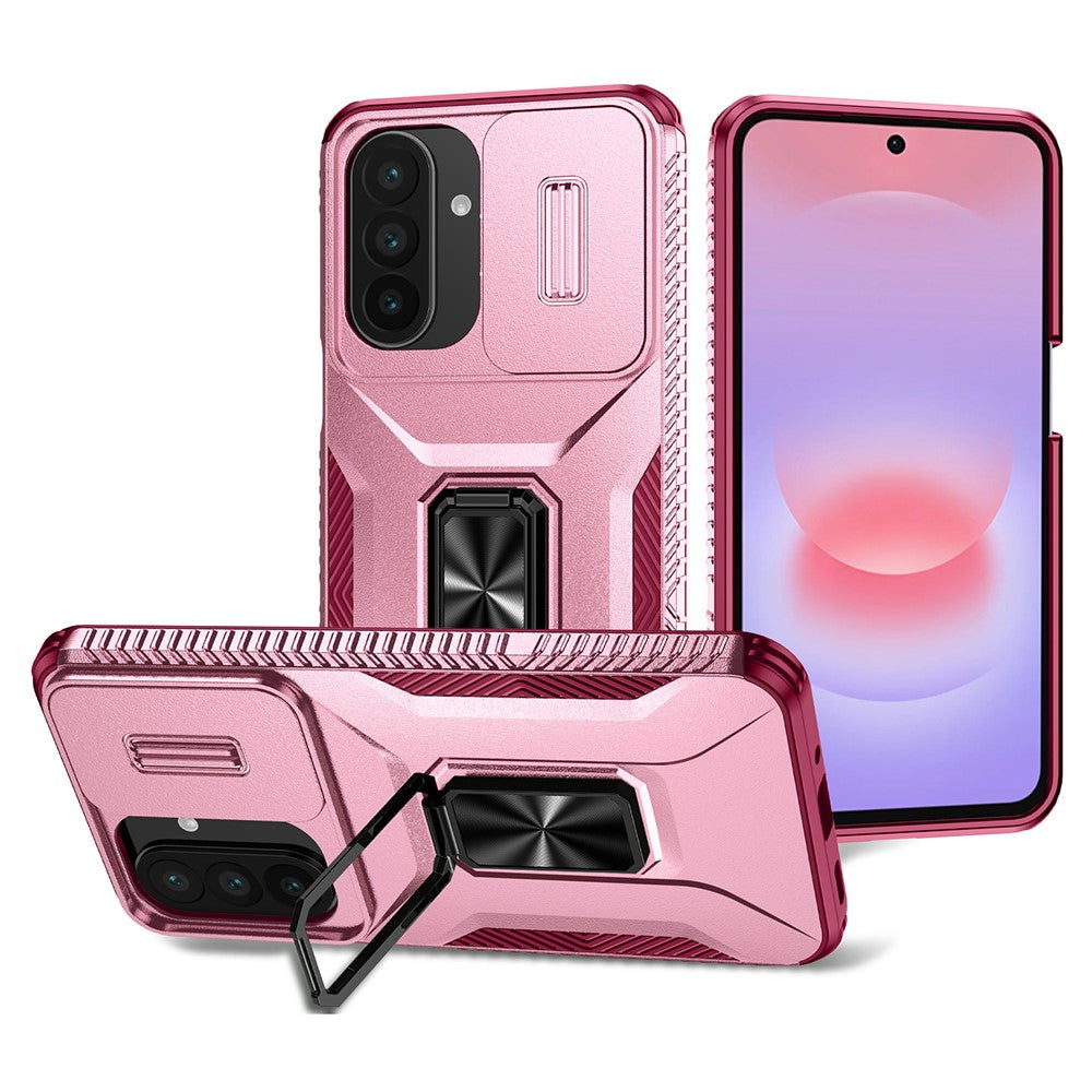 Til Samsung Galaxy A27 5G Etui Camshield Kickstand TPU + PC Anti-Skrid Telefoncover