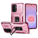 Samsung Galaxy A27 5G CamShield mobilskal med stativ, TPU + PC och halkfritt grepp