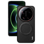 IMAK Ruiyi Series for Xiaomi 17 Ultra 5G / 17 Ultra by Leica Magnetic Case Carbon Fiber Texture Leather + PC Phone Cover