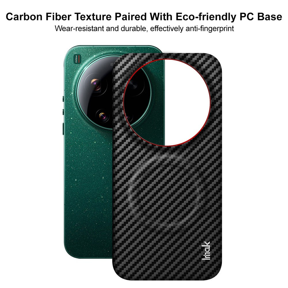 IMAK Ruiyi Series for Xiaomi 17 Ultra 5G / 17 Ultra by Leica Magnetic Case Carbon Fiber Texture Leather + PC Phone Cover