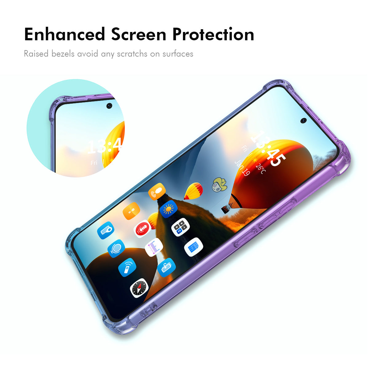 ENKAY for Xiaomi 17T Pro TPU Case  Thickened Four Corner Drop-proof Phone Back Cover