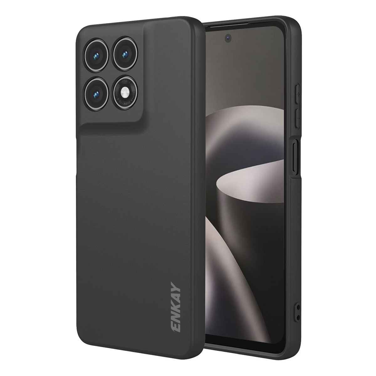 HAT PRINCE för Motorola Moto G37 Power 5G / Motorola Moto G47 5G / Motorola Moto G37 5G ENKAY Silikonskal Rak Kant Mobilmobil Baksida