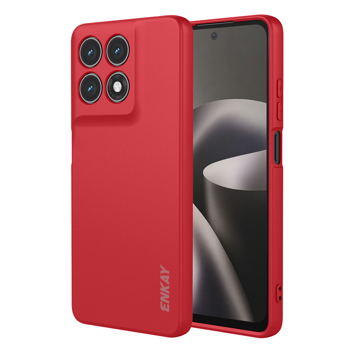 HAT PRINCE för Motorola Moto G37 Power 5G / Motorola Moto G47 5G / Motorola Moto G37 5G ENKAY Silikonskal Rak Kant Mobilmobil Baksida