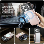 CASEME 053 for iPhone 18 Pro Max / 17 Pro Max Case Magnetic RFID Blocking Wallet Flip Leather Phone Cover