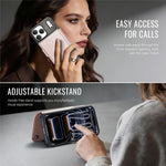 CASEME 053 for iPhone 18 Pro Max / 17 Pro Max Case Magnetic RFID Blocking Wallet Flip Leather Phone Cover