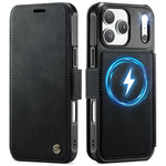 CASEME 053 for iPhone 18 Pro Max / 17 Pro Max Case Magnetic RFID Blocking Wallet Flip Leather Phone Cover