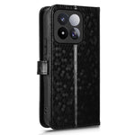 Xiaomi 17 Max Plånboksfodral Prickmönster Avtryck PU-läder mobilfodral med Handledsrem