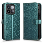 Xiaomi 17 Max Plånboksfodral Prickmönster Avtryck PU-läder mobilfodral med Handledsrem
