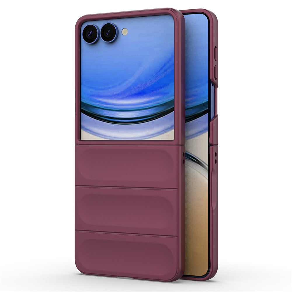 For Samsung Galaxy Z Flip8 Phone Case Anti-Drop Soft TPU Rugged Back Cover