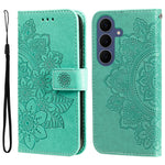 Til Samsung Galaxy S26 FE Cover med Blomstermønster i PU-læder, Pung og Stander