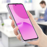 Til Realme P4x 5G / OnePlus Nord CE6 Lite 5G Gennemsigtigt Telefon Magnetisk Cover TPU + Akryl Bagcover