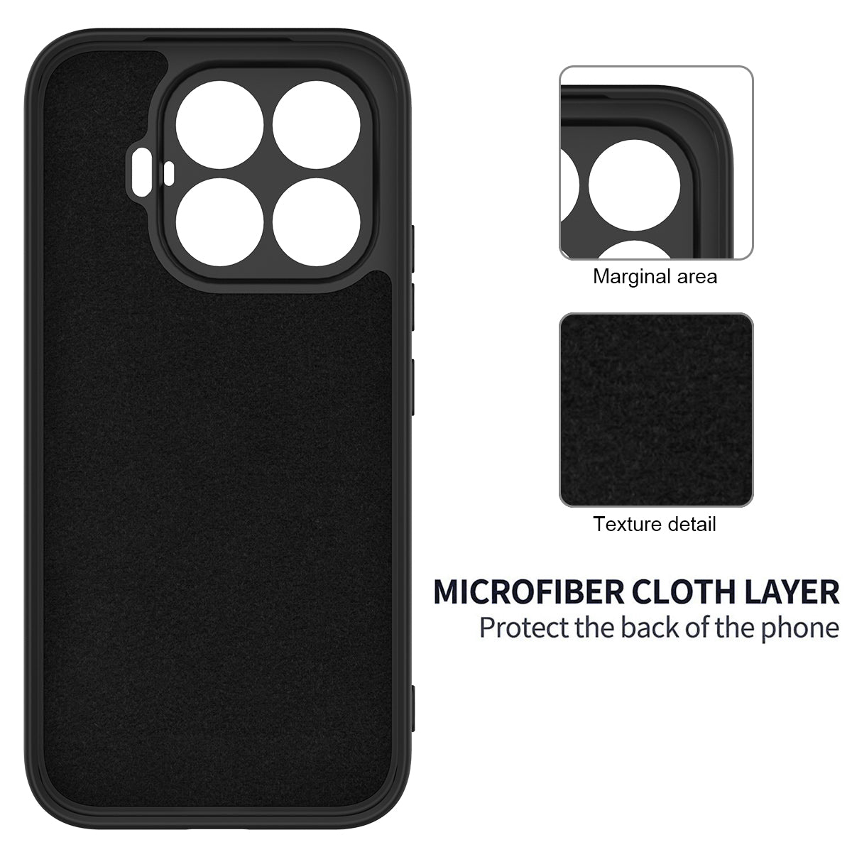 For Xiaomi 17T Liquid Silicone Case Phone Back Cover with Hand Strap